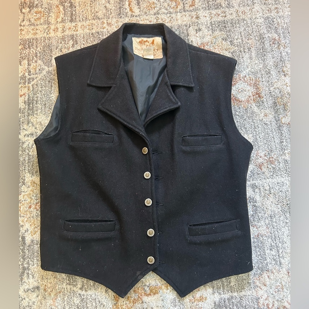Men's Black Vest